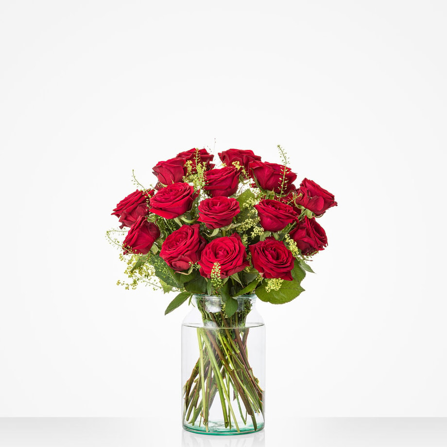 Red roses bouquet