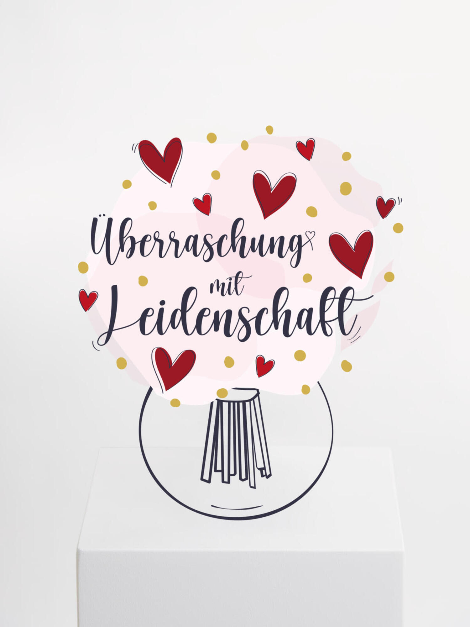 Überraschungsstrauß Liebe